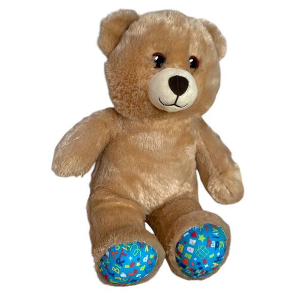 Build-A-Bear Happy Birthday Bear Plush 16" 2022 Stuffed Animal Celebration - Picture 2 of 8